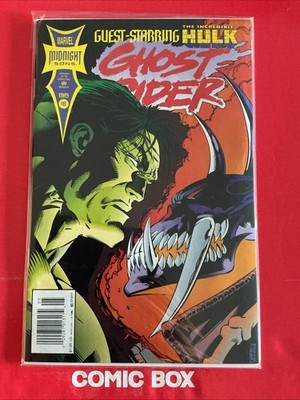 Marvel Comics Ghost Rider Midnight Sons #49 Scarce Newsstand Variant 1994