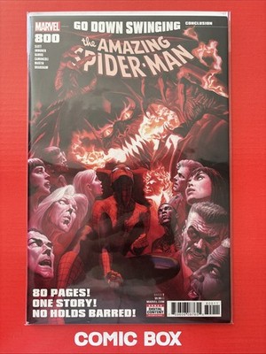 Marvel Comics The Amazing Spider-Man #800 2018 Go Down Swinging