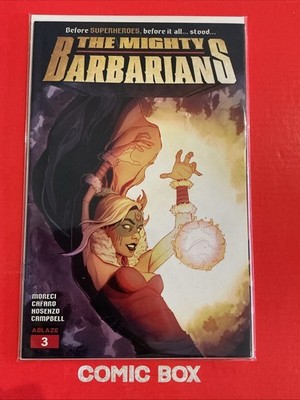 Ablaze Comics The Mighty Barbarians #3 CVR A 2023