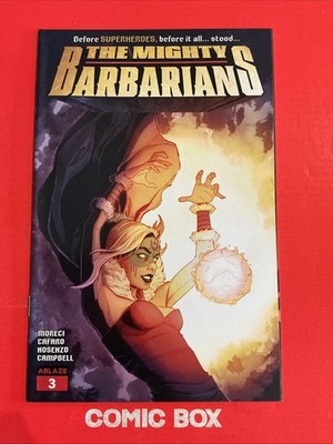 Ablaze Comics The Mighty Barbarians #3 CVR A 2023 - Image 4