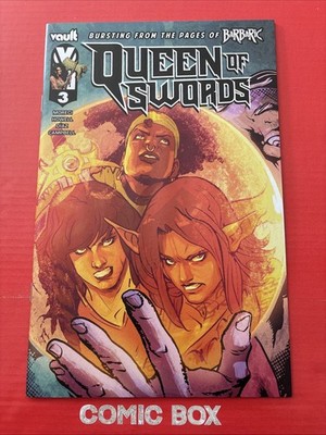Vault Comics Queen Of Swords #3 2023 Cover B Variant Rare In UK - Image 4