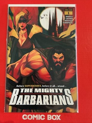 Ablaze Comics The Mighty Barbarians #1 CVR B Variant 2023