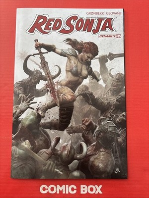 Dynamite Comics Red Sonja #5 2022 Barends Cover B Variant - Image 4