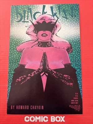 Vortex Comics Black Kiss #7 1988 Adult - Image 4