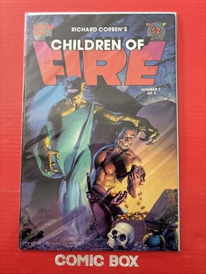 Fantagor Press Comics Children Of Fire #2 1987 Horror Rare In UK