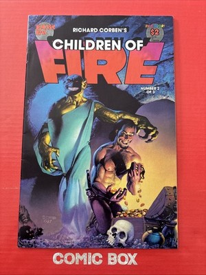 Fantagor Press Comics Children Of Fire #2 1987 Horror Rare In UK - Image 4