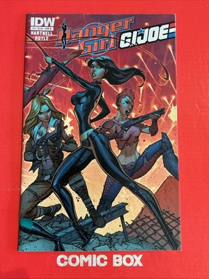 IDW Comics Danger Girl G.I.Joe #4 CVR A J.Scott Campbell 2012 - Image 2