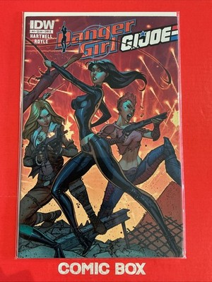 IDW Comics Danger Girl G.I.Joe #4 CVR A J.Scott Campbell 2012