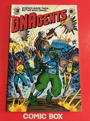 Eclipse Comics The DNA Agents #1 1983 Bronze Age - Image 2