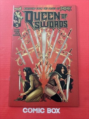 Vault Comics Queen Of Swords #3 2023 Cover A Rare In UK - Image 4