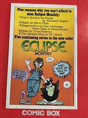 Eclipse Comics The DNA Agents #1 1983 Bronze Age - Image 3