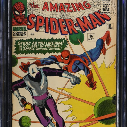 CGC Graded [7.0] Marvel Amazing Spider-Man #35 1st App Looter