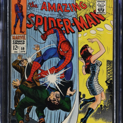 CGC Graded [6.5] Marvel Amazing Spider-Man #59 1st Mary Jane Cover
