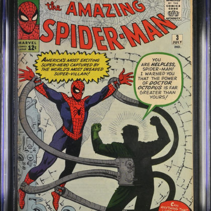 CGC Graded [4.0] Marvel Amazing Spider-Man #3 1st App Doctor Octopus