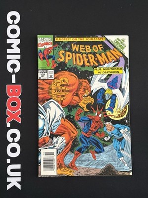 Marvel Comics Web Of Spider-Man #105 Rare Newsstand Variant 1993