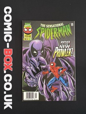 Marvel Comics The Sensational Spider-Man #16 Rare Newsstand Variant Prowler 1997