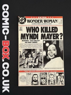 DC Comics Wonder Woman #20 Perez 1988