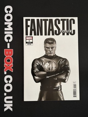 Marvel Comics Fantastic Four #1 Alex Ross Black & White Variant 2023