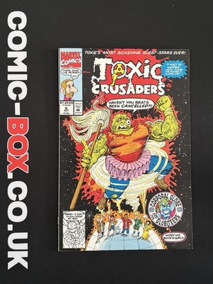Marvel Comics Toxic Crusaders #6 Very Rare In UK 1991