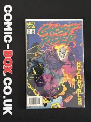 Marvel Comics Ghost Rider #59 Rare Newsstand Variant 1995 - Image 2