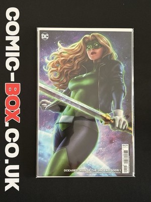DC Comics DCeased War Of The Undead Gods #1 Rare Sun Khamunaki 1:50 variant 2022 - Image 2