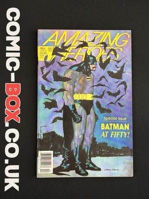 Fantagraphics Comics Amazing Heroes #167 Batman Cover 1989