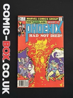 Marvel Comics What If Phoenix Had Not Died #27 Rare Newsstand Variant 1981
