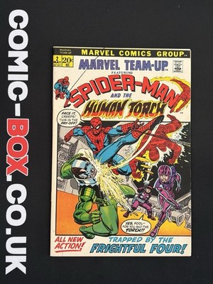 Marvel Comics Marvel Team-Up #2 Spider-Man And The Human Torch 1972