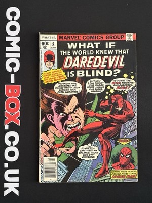 Marvel Comics What If The World Knew That Daredevil Is Blind? #8 1978