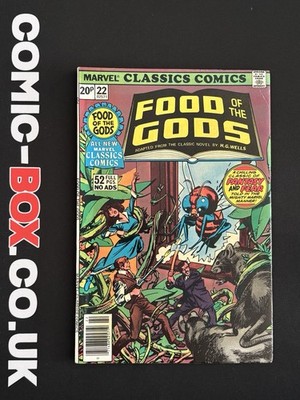 Marvel Comics Classics Comics Food Of The Gods #22 1977 Bronze Age