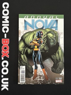 Marvel Comics Nova Annual #1 Hulk Variant 2015