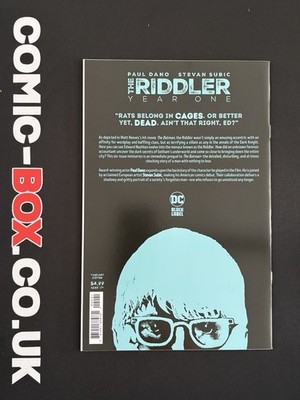 DC Comics The Riddler Year One #2 Variant 2023 - Image 3