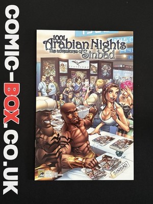 Zenescope Comics 1001 Arabian Nights The Adventures Of Sinbad #2 2008 SDCC
