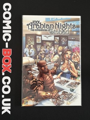 Zenescope Comics 1001 Arabian Nights The Adventures Of Sinbad #2 2008 SDCC - Image 2