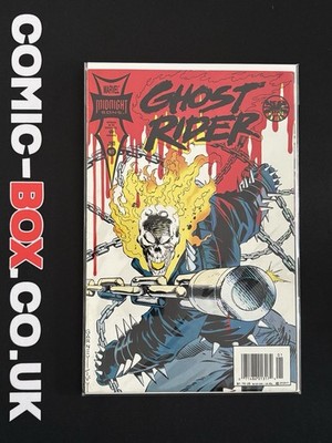 Marvel Comics Ghost Rider #45 Rare Newsstand Variant 1994 - Image 3