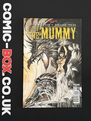 Titan Comics The Mummy Palimpsest #2 Cover A 2017