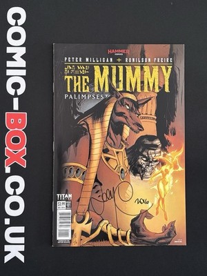 Titan Comics The Mummy Palimpsest #1 Cover A Double Signed 2019