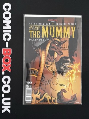 Titan Comics The Mummy Palimpsest #1 Cover A Double Signed 2019 - Image 2