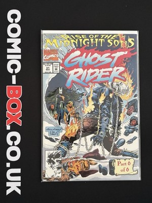Marvel Comics Ghost Rider #31 KEY 1st Full App Midnigth Sons 1992