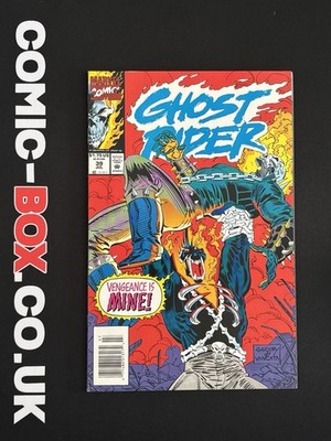 Marvel Comics Ghost Rider #39 Rare Newsstand Variant 1993 - Image 2