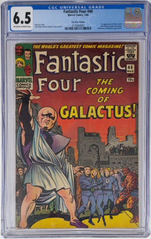 <b>CGC Graded [6.5] Marvel<br> Fantastic Four #48</b><br><p style="font-size:10px"> 1st App Silver Surfer</p>