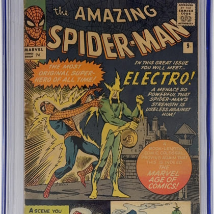 CGC Graded [3.5] Marvel Amazing Spider-Man #9 1st App of Electro