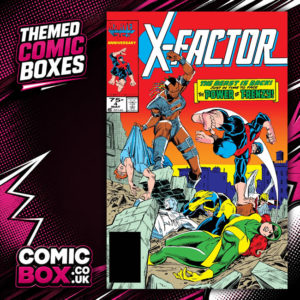 X-Factor Comic Box Mystery Pack rip-open comic pack from Comic Box UK