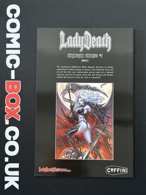 Coffin Comics Lady Death Extinction Express #1 Signed By Brian Pulido 2016 - Image 2