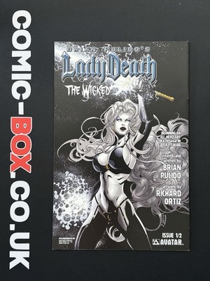 Avatar Comics Lady Death Belladonna #1/2 Deadly Duo Cover LTD 1250 2005 - Image 2