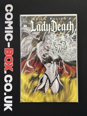 Avatar Comics Lady Death Annual #1 Rare Platinum Foil Variant 2006 - Image 3