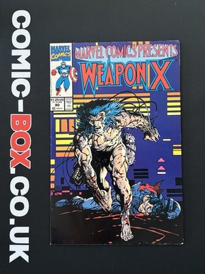Marvel Comics Marvel Comics Presents #80 Weapon X Rare Newsstand Variant 1991