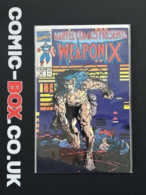 Marvel Comics Marvel Comics Presents #80 Weapon X Rare Newsstand Variant 1991 - Image 3