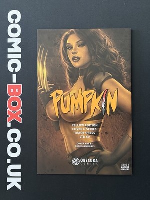 Obscura Comics Pumpkin #3 Wolverine Yellow Edition Sun Khamunaki - Image 2