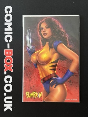 Obscura Comics Pumpkin #3 Wolverine Yellow Edition Sun Khamunaki - Image 3